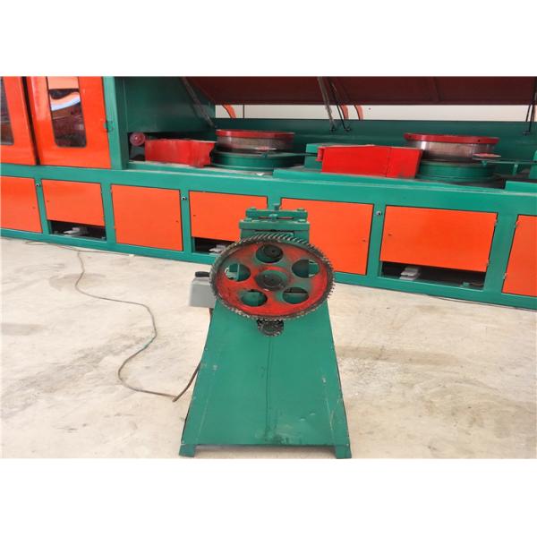 Automatic Straight Line Wire Drawing Machine For Low Carbon / Stainless Steel