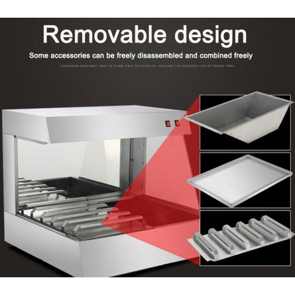 Коммерческая кухонная утварь столешница пищевой теплый электрический с дизайном из нержавеющей стали