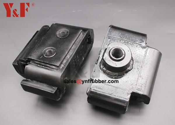 OEM Black Flanged Rubber Mounts Supplier Shock Reduction Excellent
