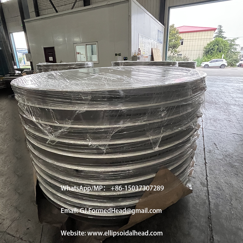 ASME & PED Certified Stainless Steel Storage Tank Heads Manufacturer in China