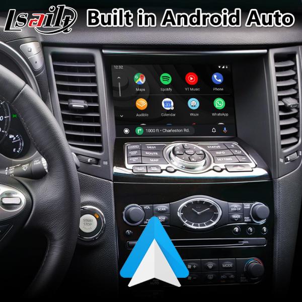Lsailt Android Navigation Carplay Interface for 2008-2013 Infiniti FX FX35 FX50 FX30d FX50S FX37S FX30dS FX37