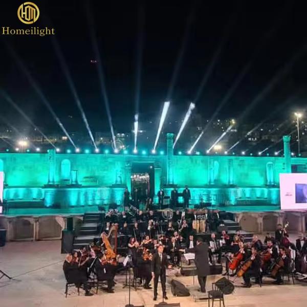 18*18W RGBWAVU Flat Par Light Decoration Curtain Night Club Stage Light