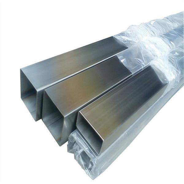 410L Ss 304 Square Pipe SS316L  Polished Stainless Steel Square Tubing For Industry