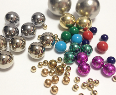 bolas de metal revestidas do níquel do zinco da esfera do aço carbono do chapeamento de cobre de 10MM