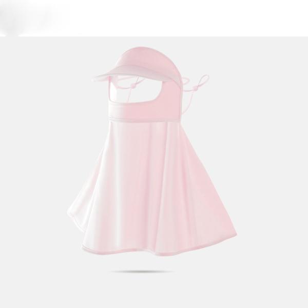 CLASSIC Design Style Outdoor Sunhat with Face Mask Breathable Beach Ladies Visor Hat