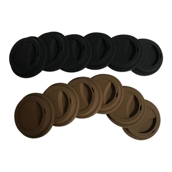 Силиконовая крышка для питья Прозрачная крышка для чашек Многоразовые крышки для кофейных кружек крышки для кофейных чашек крышки для горячих чашек для путешествий