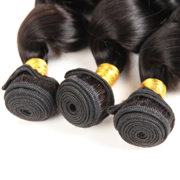 Direct Supply of 1B Color Brazilian Human Hair Weave Bundles at Affordable