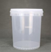 Boîtes en plastique rondes personnalisables avec couvercle de joint Capacités diverses Utilisation polyvalente