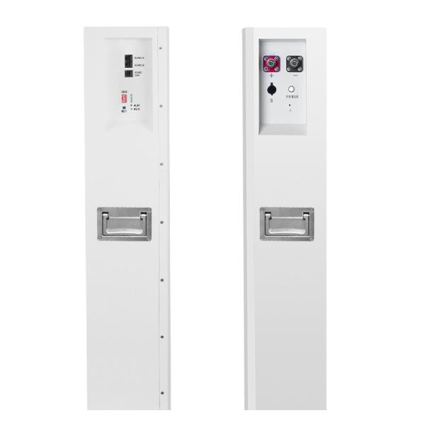 Сенсорный экран 15 кВт / ч. Силовая стена Монтируется 51.2В 300АХ LiFePo4 аккумулятор Белая окрашенная сталь