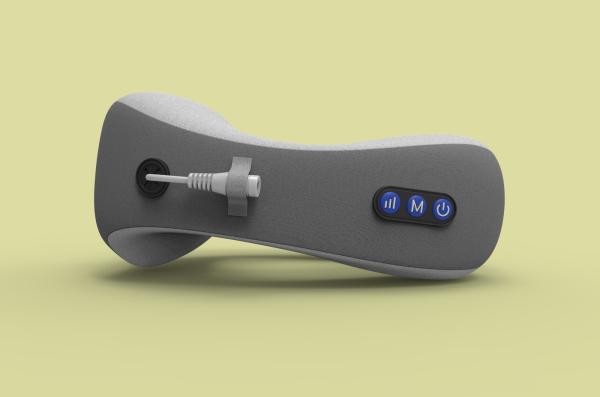 Rechargeable Rolling U Shaped Travel Pillow 0.52KGS/ 1 KGS For Protect Neck