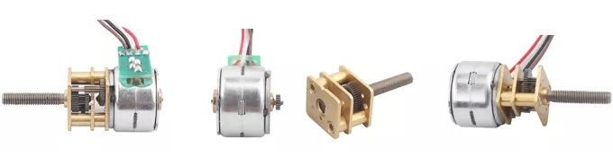 15mm 2 провод участка 4 зацепило Stepper мотор с коробкой передач аттестованным RoHS