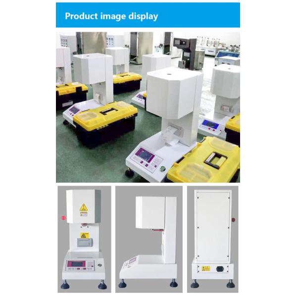 MFR Plastic Melt Flow Index Rubber Test Equipment / Plastic Testing Machine