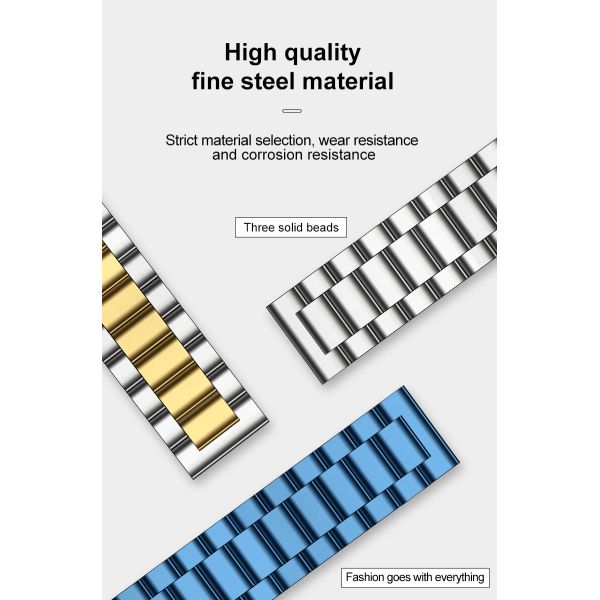 Durable Magnetic Stainless Steel Watch Band · Customizable Logo