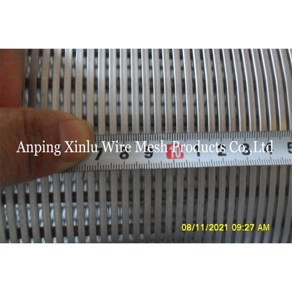 SS316L Wedge Wire Strainer Pipe 6 Inch 152.40mm Inner Diameter Continuous Slot Screen Tube