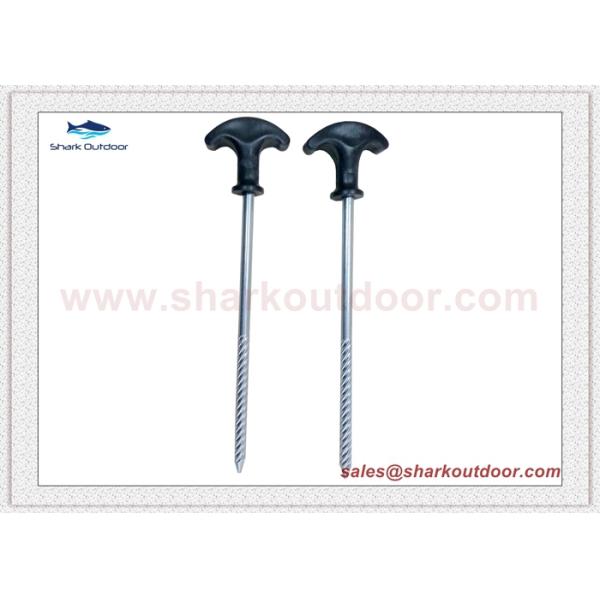 Portable Spiral Tent Peg Set Outdoor Awning Camping Tent Peg Stakes Nail Ground Anchor