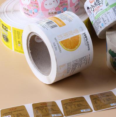 A preparação feita sob encomenda da refeição etiqueta etiquetas personalizadas do frasco do doce