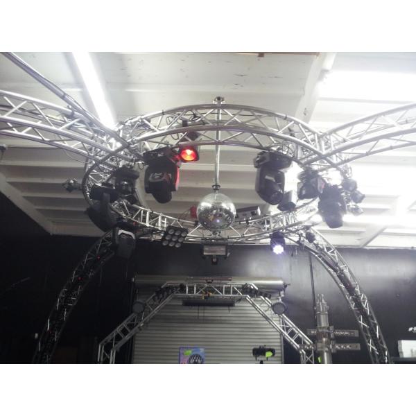Bolt System Aluminum Lighting Circle Truss / LED Screen Truss
