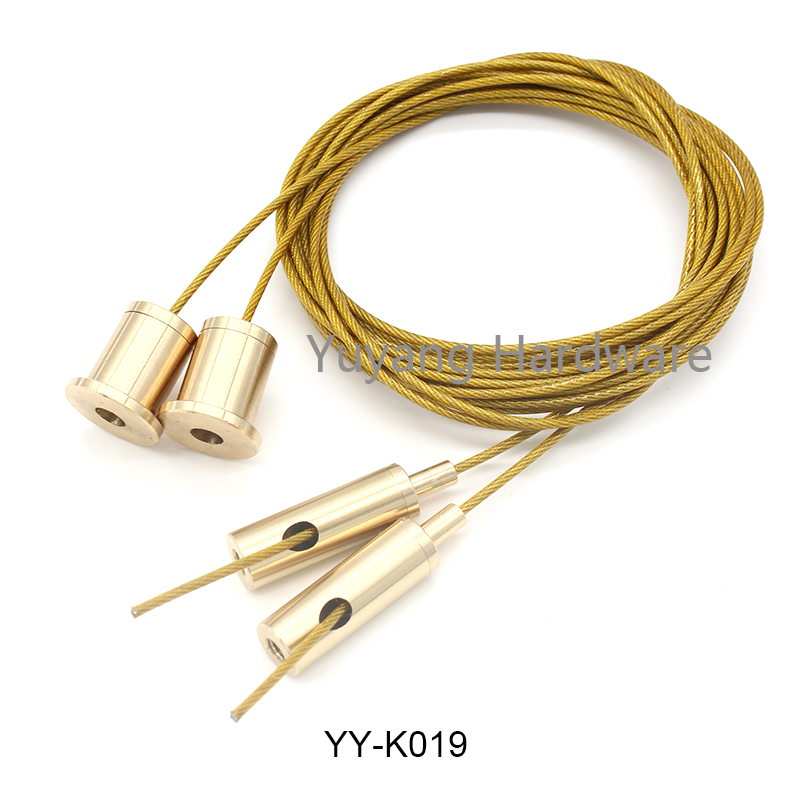 Hot Sales Photo Hanging Kit OEM  Brass Light Hanging Kit Panel Suspension Kit