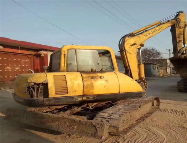 original korea hyundai excavator/secondhand original hyundai 55-7 used crawer Excavator
