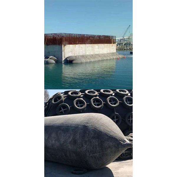 Alta Durabilidad Bolsa de aire de goma de peso ligero para buques para el lanzamiento de barcos