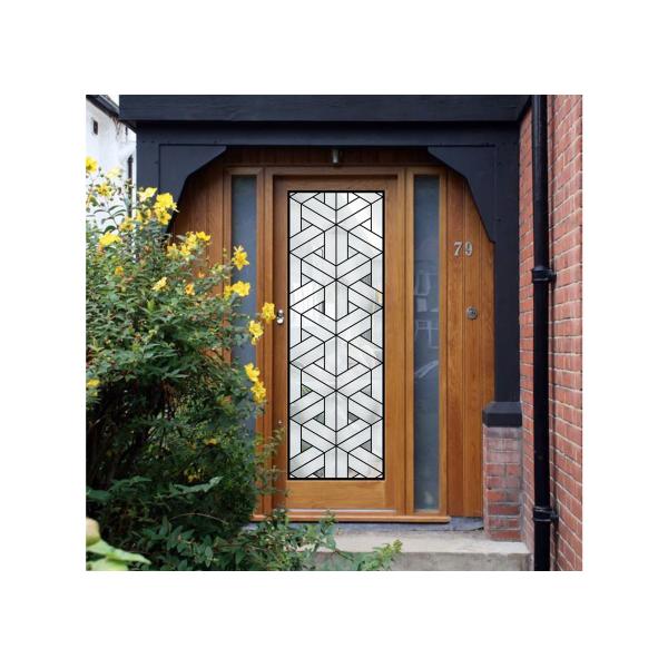 Плоско вокруг панелей снятой кромки декоративных закаленных стеклянных к ливням,