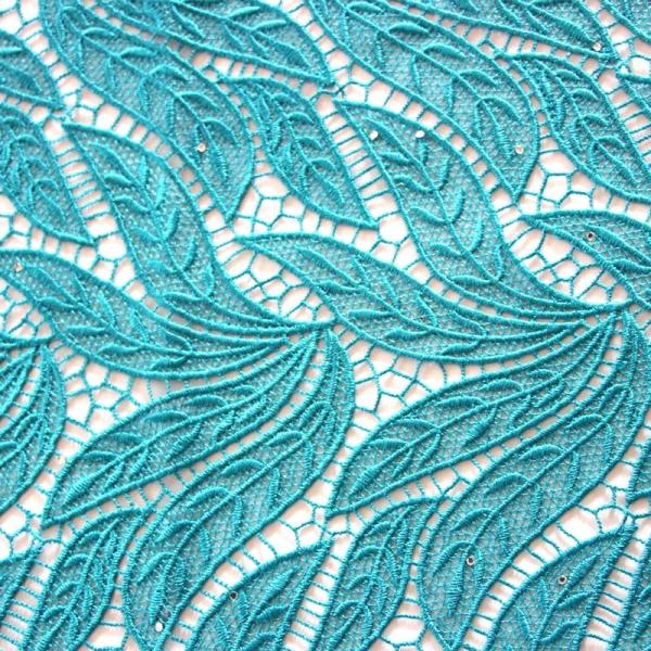 5 yard/lot yellow polyester emboidery lace /2015 hot selling african guipure lace with stone