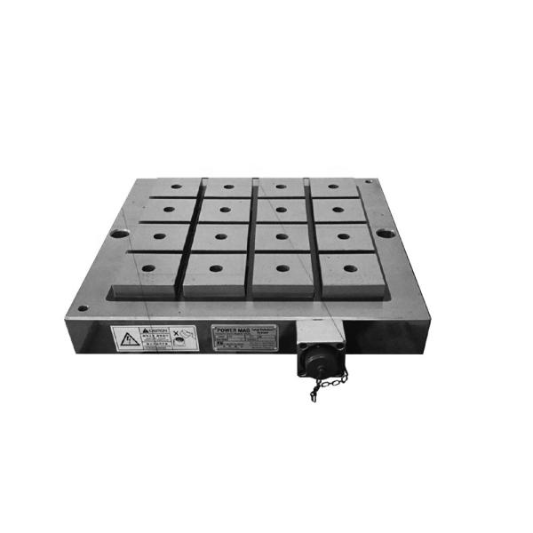 Customized Size EPM Magnetic Workholding 50mm Pole Electro Permanent Magnetic Chuck