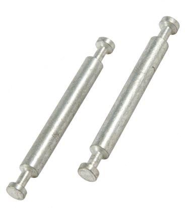 Carbon Steel Double Ended Dowel 84mm Lenghth High Firmness For Connecting Bed