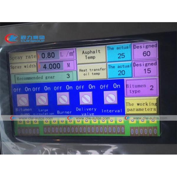 Одновременный уплотнитель Truck21 обломока 8000 литров Howo 8X4 371HP асфальтируют ведро гравия танка 12CBM