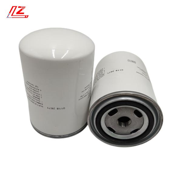 Filtro de combustível de cobertura de aço inoxidável 01174421 e design mais recente para desempenho padrão