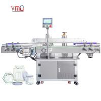 YM610 Botella totalmente automática de tres a cuatro lados envuelto alrededor de etiquetador para frascos de especias de mermelada de vidrio hexagonal
