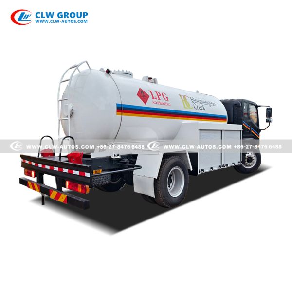 FAW Tiger VH RHD 10m³ LPG Bobtail Truck – Right-Hand Drive Gas Tanker with Q345R Steel Tank for African Markets