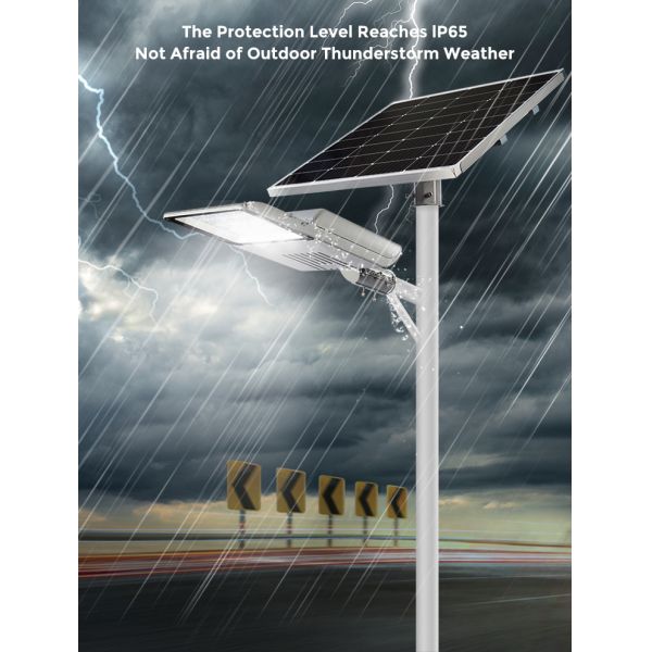 Split Type Solar Street Light  High Lumen Eco Friendly Easy Installation LED Solar Outdoor Light