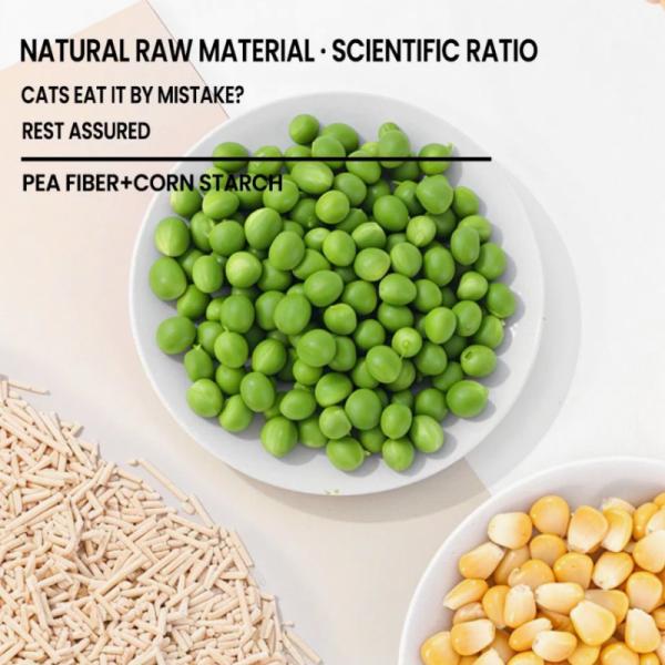 Soybean Cat Litter Dust Free Strip Shape for Easy Cleaning and Odor Control
