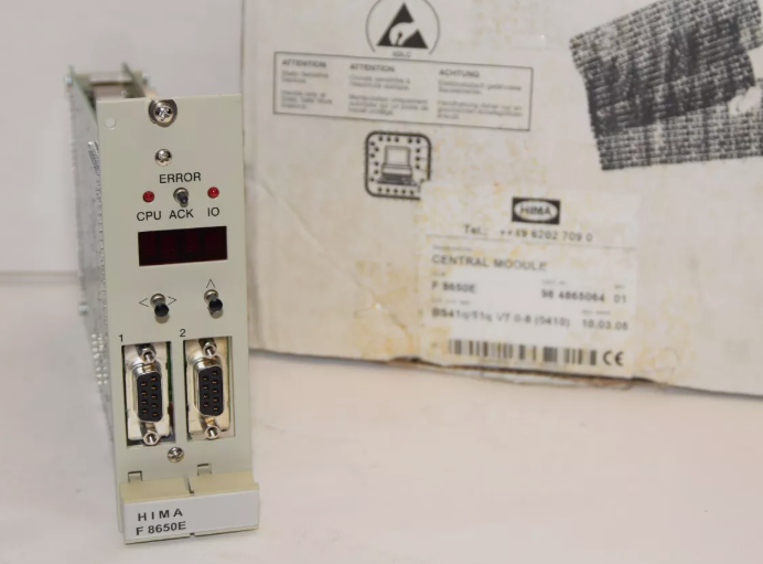 F8650E Módulo central HIMA
