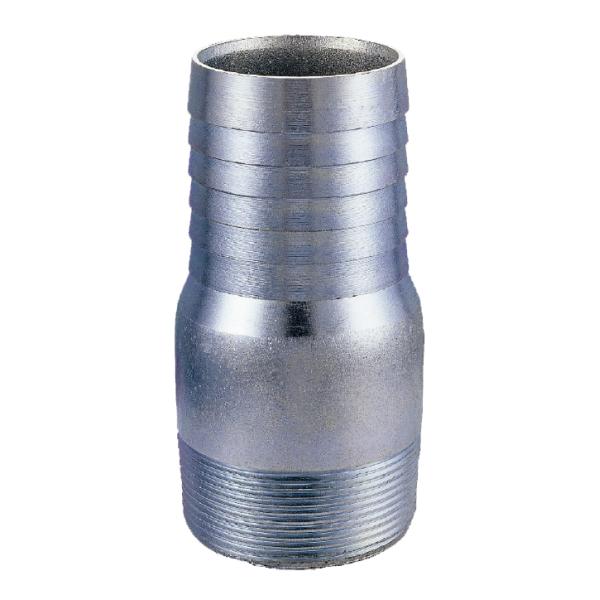 Carbon steel King Combination Nipple White zinc plating Surface