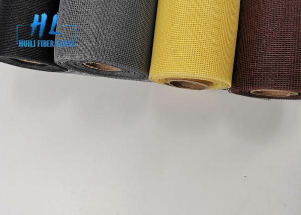 Fireproof Black Color 18*16 Fiberglass Mosquito Net To Italy Market