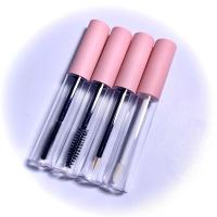 8 - líquido do lápis de olho do pacote da composição de 10ml Matte Pink Plastic Mascara Tube