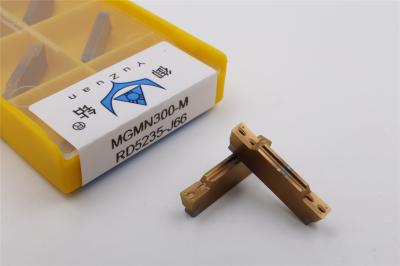 Inserção contínua MGMN-M/G do carboneto da lâmina de corte para de aço inoxidável