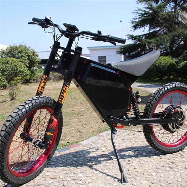 Off Road Riding High Power Electric Bicycle 48v 1500w With Full Suspension