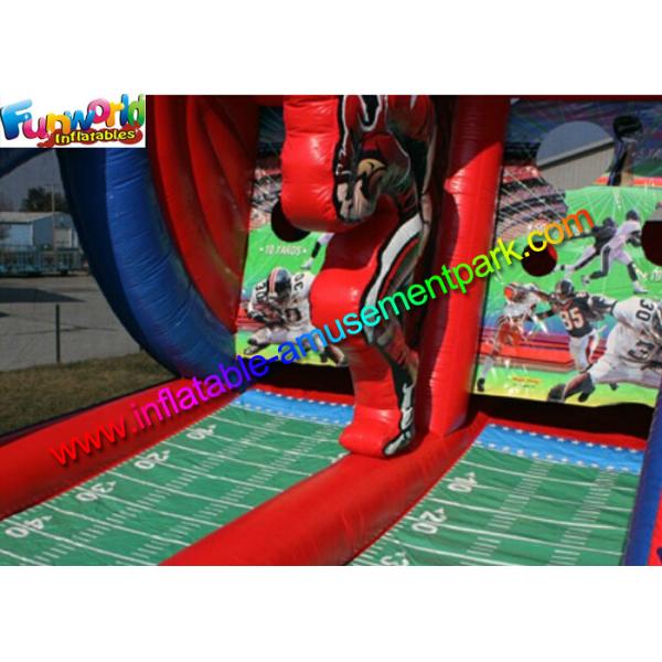 Campo de fútbol inflable profesional de Americal del poste del rugbi de los juegos de los deportes