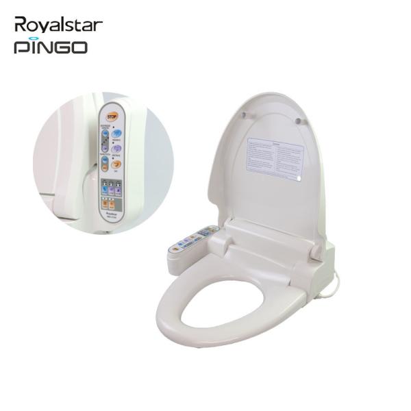 ABS Warm Water Soft Close White Color Electric Heated Toilet Seat Cover