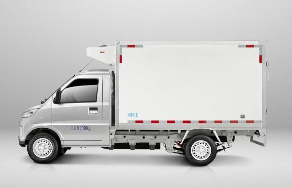 SGMW Wuling 2.7 Tons  Mini  Van Box Refrigerated  Electric Cargo Truck Freezer Truck for Frozen Meat and Chicken
