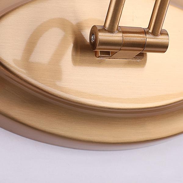 European Led Mirror Lamp Golden Bathroom Cosmetic Wall Light Stainless Steel Vanity Cabinet Lighting(WH-MR-04)