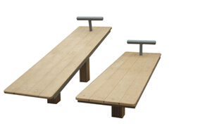 outdoor exercise equipment WPC materials based Arm Extension Apparatus-LK-S06