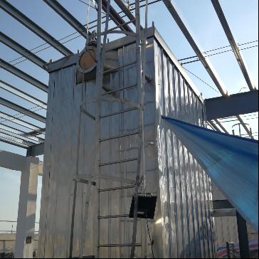 Metal Flue Gas Treatment System Custom Dust Collector Machine