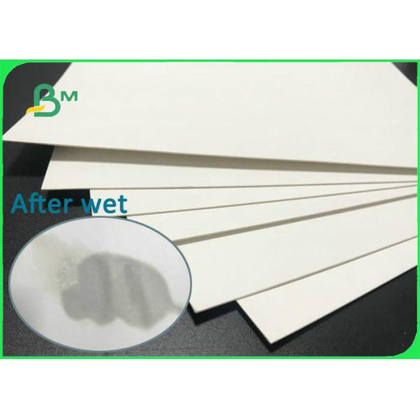 Eco - Friendly White Absorbent Paper 0.5mm - 1.6mm 640mm * 900mm For Coaster