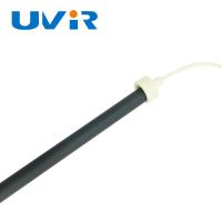 Lámpara de calefacción infrarroja de cuarzo 220V tubo negro de onda larga