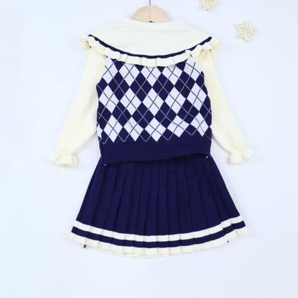 Winter Children Sweater Girls Clothing set Toddler Christmas Dresses Fall kids Girl Baby Sweaters Clothes Dress