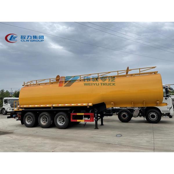 40 - танка 45cbm Tri цапфы трейлер Semi для съестного водного транспорта